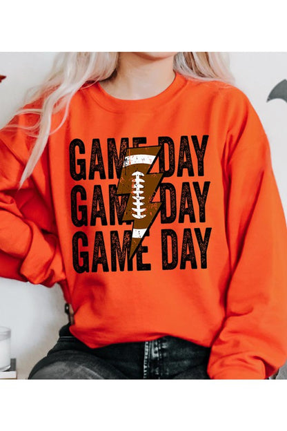 UNISEX FLEECE SWEATSHIRT - Game Day Lightning