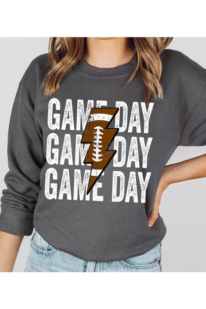 UNISEX FLEECE SWEATSHIRT - Game Day Lightning