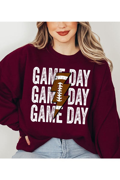 UNISEX FLEECE SWEATSHIRT - Game Day Lightning