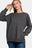 Zenana High-Low Acid Wash Fleece Sweatshirt