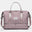 Diamond Grid Oxford Cloth Oversize Travel Bag