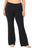 Plus Premium Cotton Fold Over Yoga Flare Pants