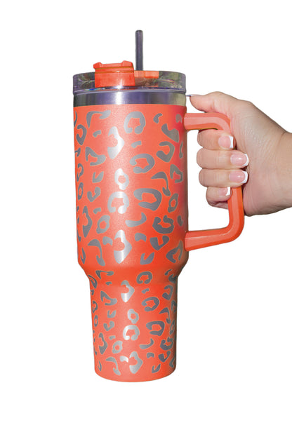 Leopard Spotted 304 Stainless Double Insulated Cup 40oz