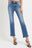 RISEN Full Size Mid Rise Ankle Straight Jeans with Pockets