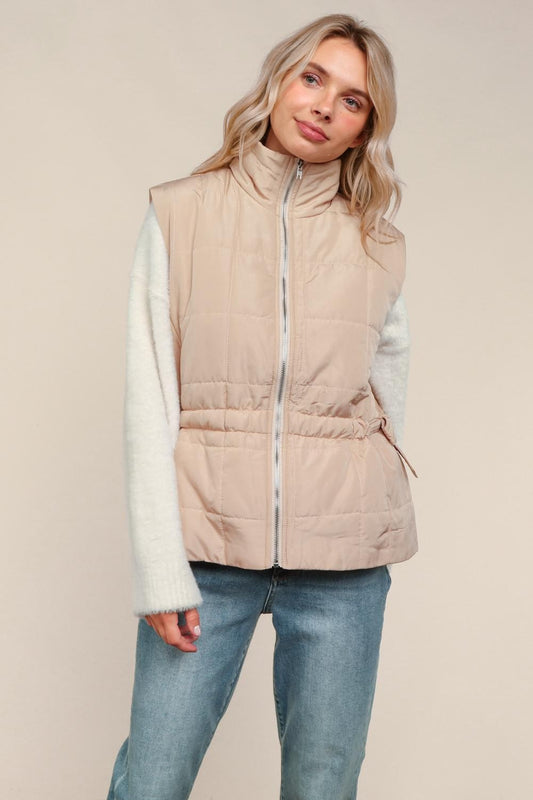 By the Campfire Cozy Tan Vest