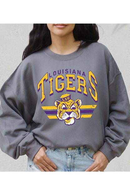 UNISEX FLEECE SWEATSHIRT LSU