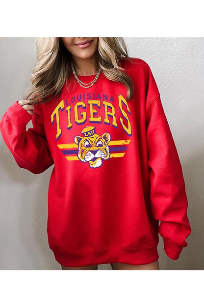 UNISEX FLEECE SWEATSHIRT LSU