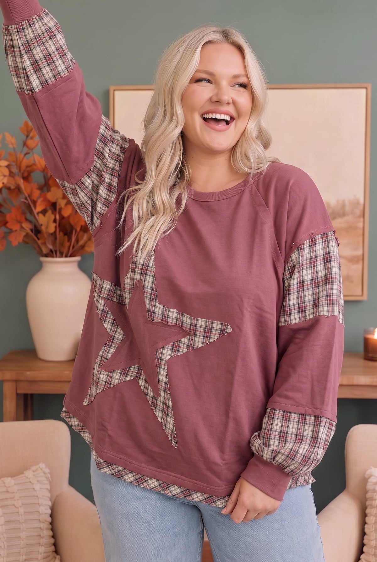 Starry Eyed Pullover Sweatshirt
