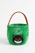 Green Plush Halloween Mini Tote