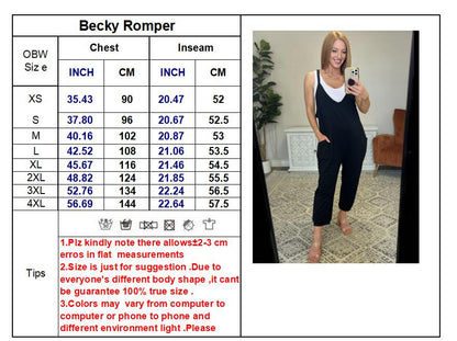 PREORDER: Becky Romper in Six Colors