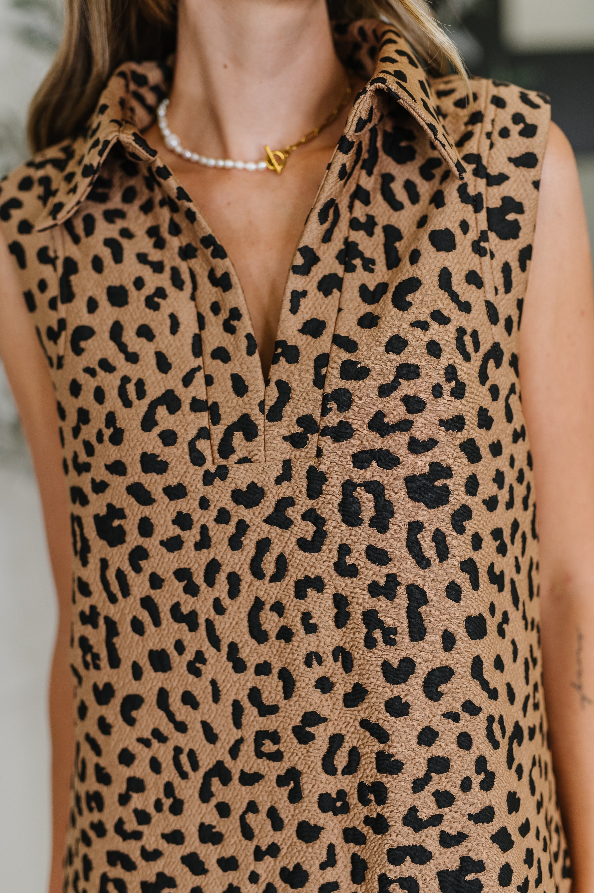 Totally Speechless Leopard Print Dress