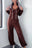 Full Size Drawstring Long Sleeve Jumpsuit