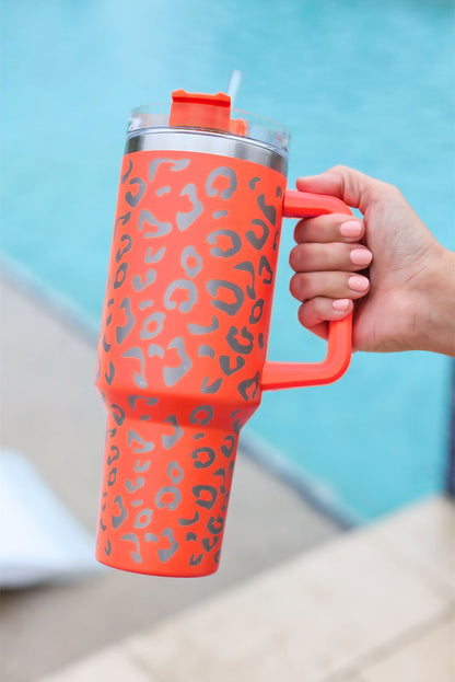 Leopard Spotted 304 Stainless Double Insulated Cup 40oz