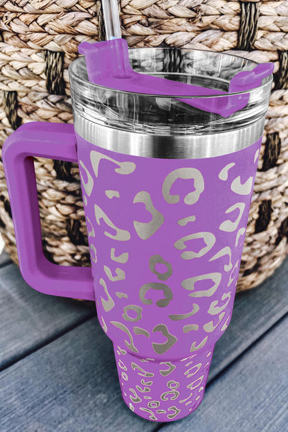 Leopard Spotted 304 Stainless Double Insulated Cup 40oz