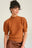 HYFVE Mock Neck Puff Sleeve Sweater