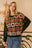 BiBi Granny Square Front Long Sleeve Top