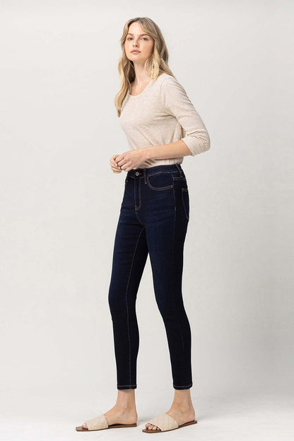 SUPER SOFT HIGH RISE CROP SKINNY