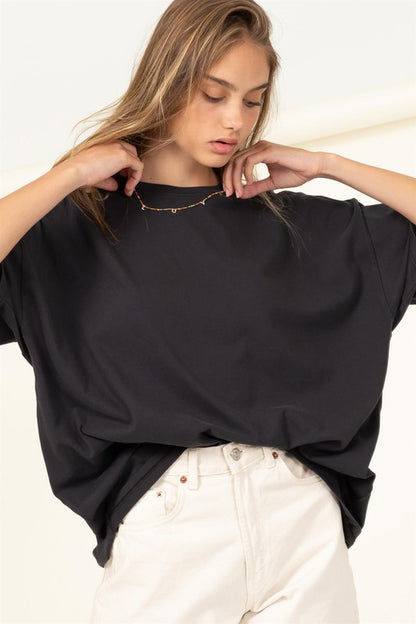 COOL AND CHILL OVERSIZED T-SHIRT