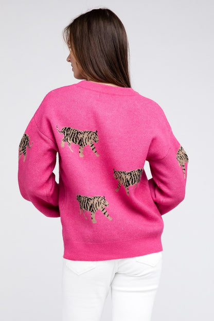 Tiger Pattern Sweater