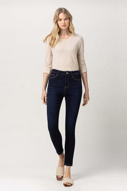 SUPER SOFT HIGH RISE CROP SKINNY