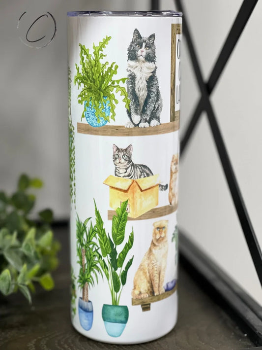 PREORDER: Crazy Cat Lady Skinny Tumbler