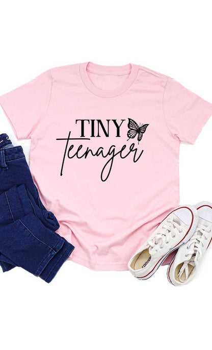 Tiny Teenager Kids Graphic Tee