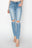 Risen Full Size High Rise Knee Distressed Skinny Jeans