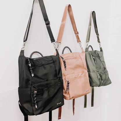 PREORDER: Ryanne Roped Backpack in Three Colors