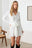 Gilli Tie Waist Long Sleeve Mini Dress