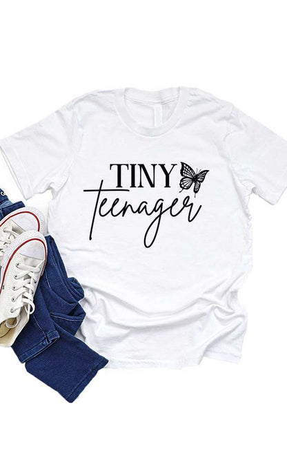 Tiny Teenager Kids Graphic Tee