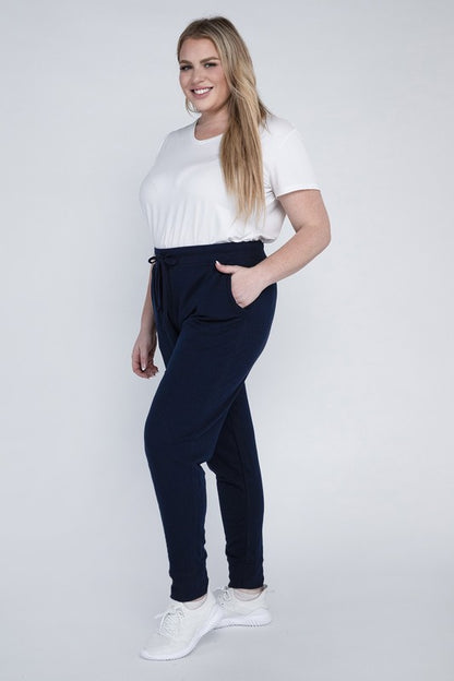 Plus-Size Jogger Pants