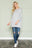 Solid Long Sleeve Tunic Top