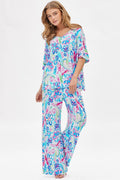 Dear Scarlett Cabana Set in Aqua