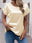 Round Neck Short Sleeve T-Shirt