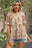 Floral Round Neck Short Sleeve T-Shirt