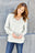 Basic Bae Full Size V-Neck Lantern Sleeve Blouse