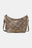 Butterfly Decor PU Leather Shoulder Bag