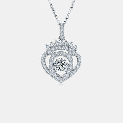 Moissanite 925 Sterling Sliver Necklace