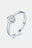 Moissanite 925 Sterling Silver Solitaire Ring