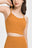 Spaghetti Strap Crisscross Back Active Bra