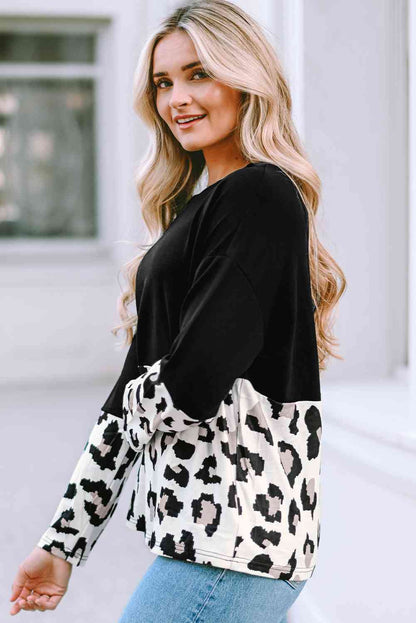 Leopard Long Sleeve T-Shirt