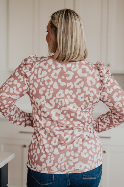 Wild Weekend Animal Print Top