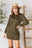 Double Take Round Neck Long Sleeve Mini Dress with Pockets