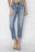 RISEN Full Size High Waist Distressed Cropped Jeans