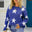 Star Pattern Round Neck Sweater