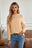 Round Neck Dropped Shoulder Sweater