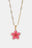 Flower Pendant Stainless Steel Necklace