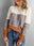 Color Block Dropped Shoulder Sweater