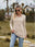 Full Size Ribbed Square Neck Long Sleeve T-Shirt