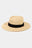 Fame Straw Braided Pork Pie Hat